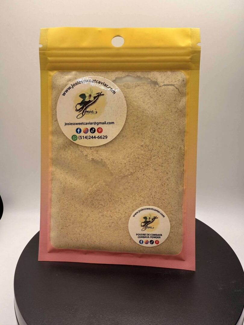 Josie's Sweet Caviar Madagascar Combava — resealable pouch