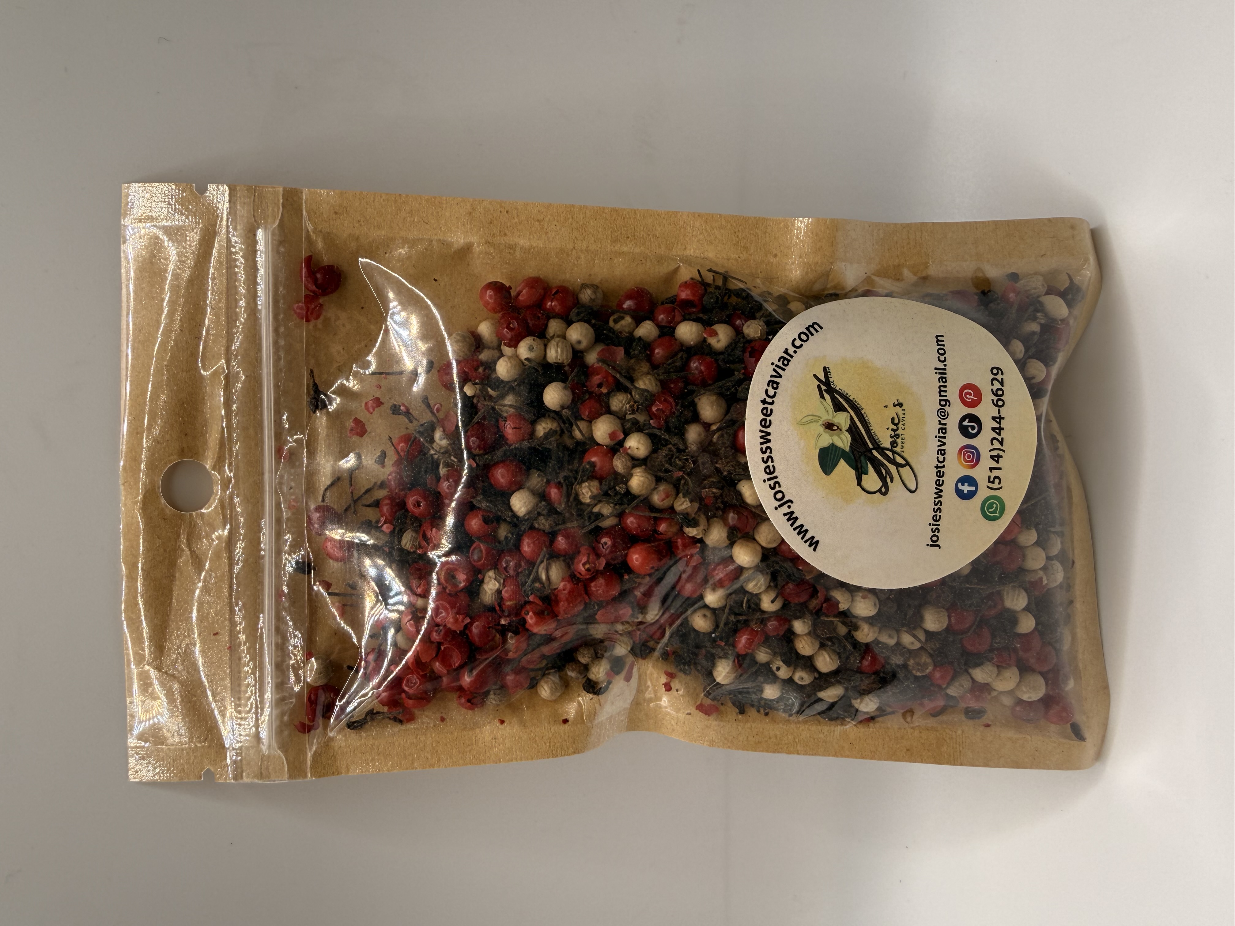 Madagascar Mixed Peppercorn — 2 oz resealable pouch