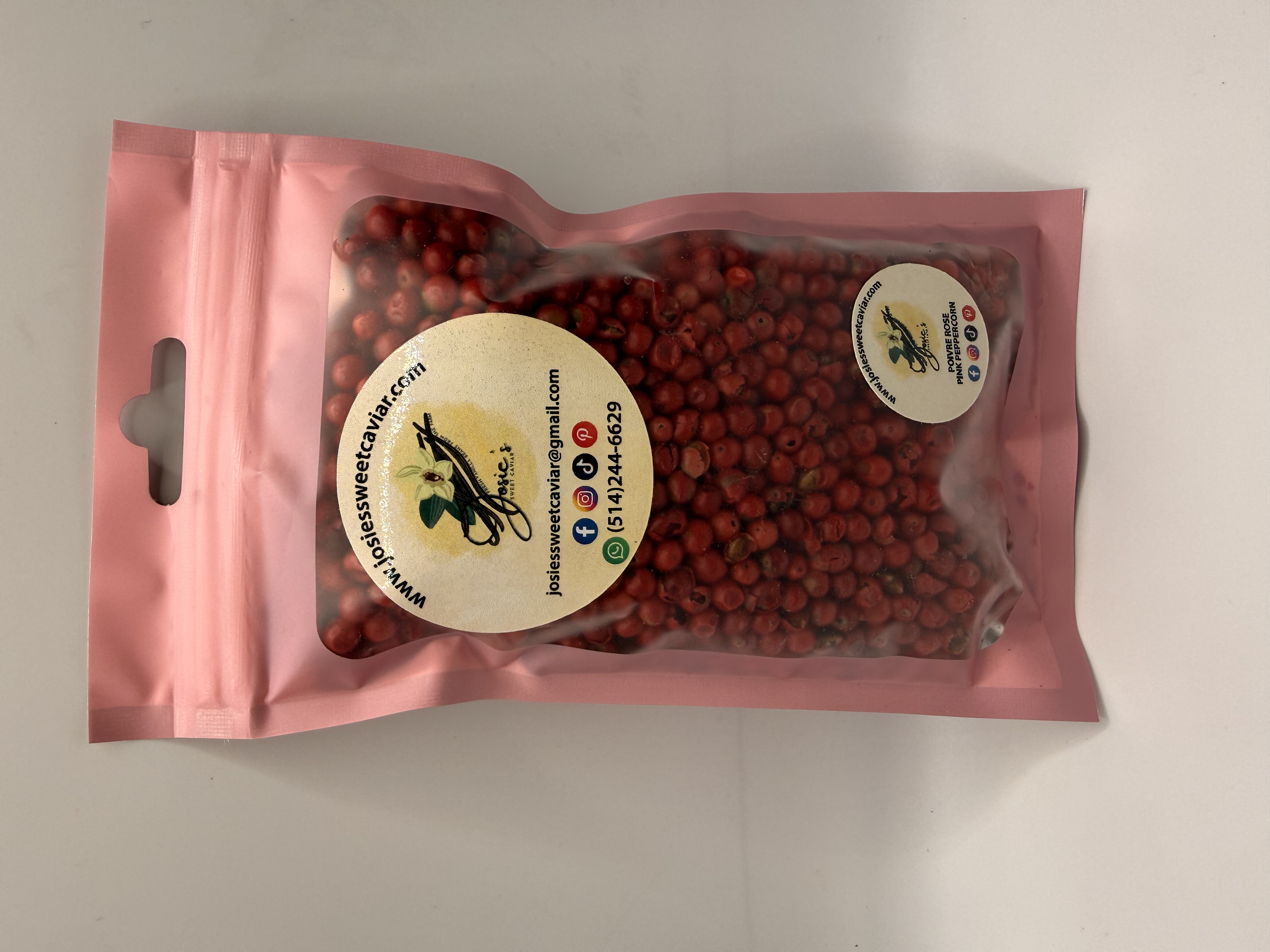 Madagascar Pink Peppercorn — 2 oz resealable pouch