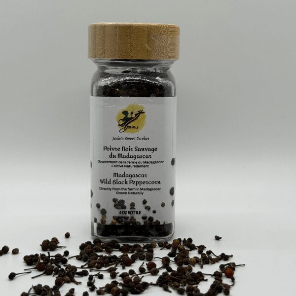 Madagascar Wild Black Peppercorn — bulk close-up product shot