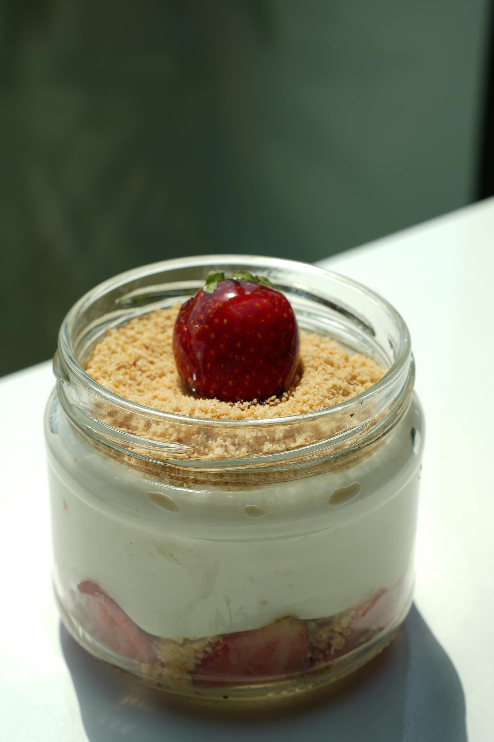 Valentine Vanilla Berry Cheesecake Cups